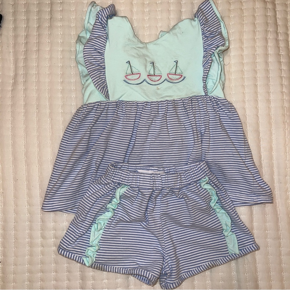 Trotter St Kids Sail Boat Set - 2T